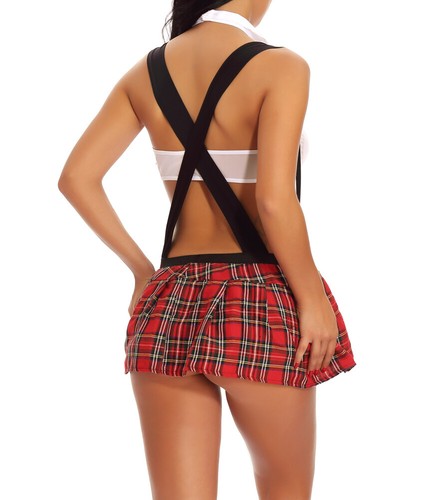 Womens Lingerie Set Schoolgirl Cosplay Lingerie Sexy Student Role Play Outfits - 第 33/48 張圖片