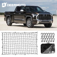 4'X6' Bungee Web Truck Bed Cargo Net Storage Organizer Elastic for Toyota Tundra