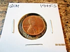 1945-S LINCOLN WHEAT CENT GEM BU     NN