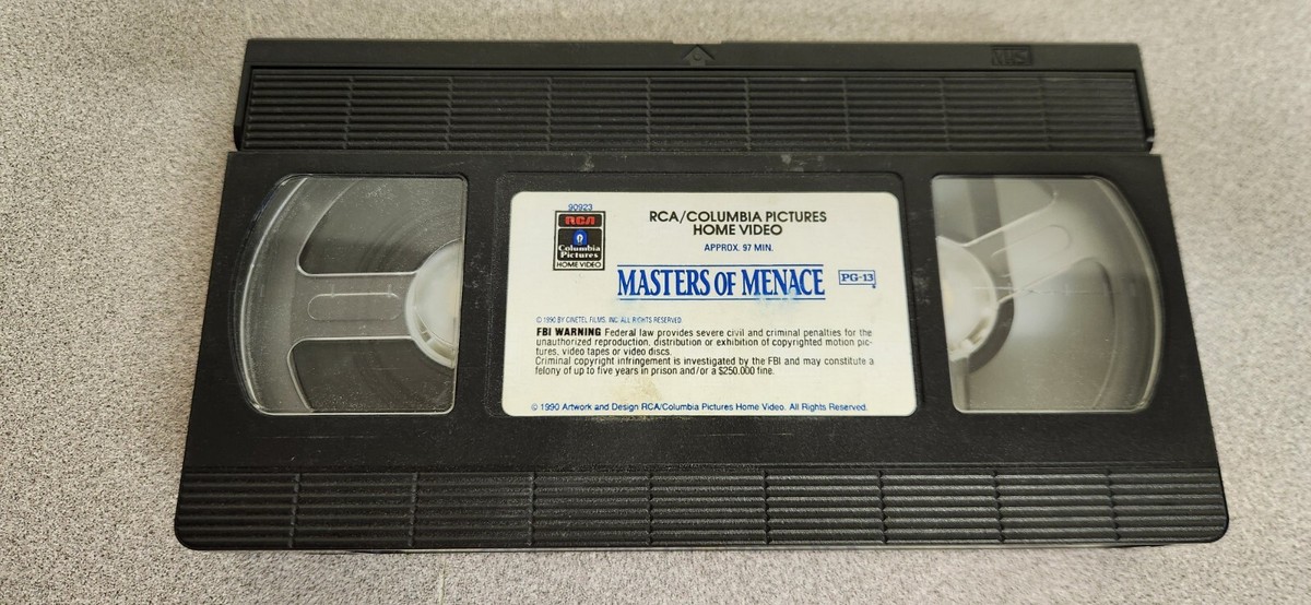 Masters of Menace (VHS, 1991) RARE OOP VHS Catherine Bach Lance