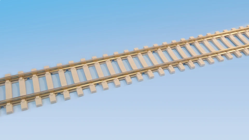 SL-103 OO Gauge Concrete sleeper type nickel silver rail 914mm Flexi Track(36in)