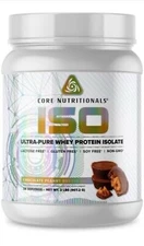 Core Nutritionals ISO 25g Whey Protein Isolate 32 Serv Chocolate Peanut Butter