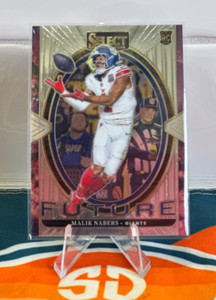 Malik Nabers 2024 Panini Select Future RookieRC  #2 🔥 New York Giants