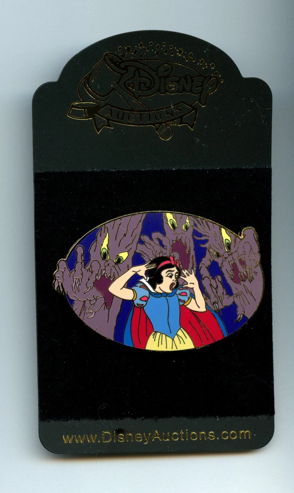 Disney Auctions Princess Snow White Scary Forest Trees LE 500 Pin