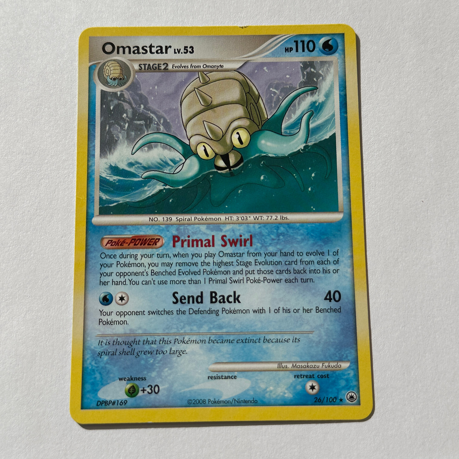 Omastar 26/100 - Majestic Dawn - Pokemon TCG - LP