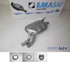 IMASAF Auspuff Mitteltopf + Anbauteile für Mercedes 190 E 2.0 + 2.3 1991-1993 IMASAF Auspuff Mitteltopf + Anbauteile für Mercedes 190 E 2.0 + 2.3 1991-1993