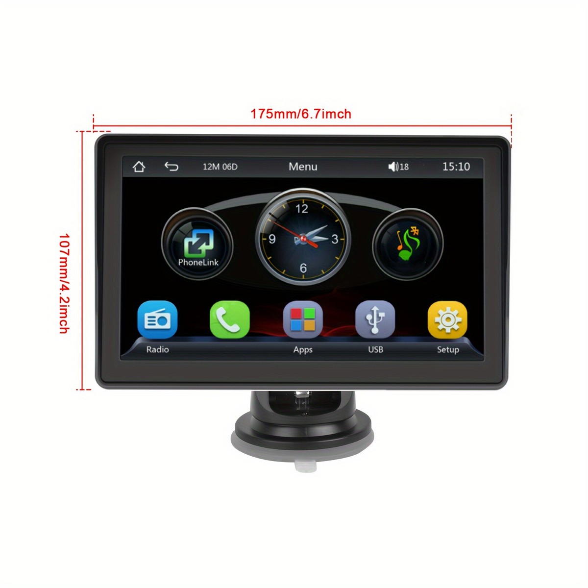 7'' CarPlay Auto Radio Wireless Android Auto Multimedia 7'' CarPlay Auto Radio Wireless Android Auto Multimedia