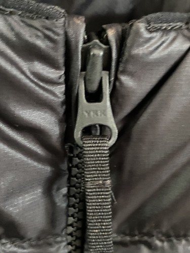 Goldwin Puffer Down Sweater,Jacket, Design In Japan, Pockets ,Black ,Mens - Picture 5 of 15