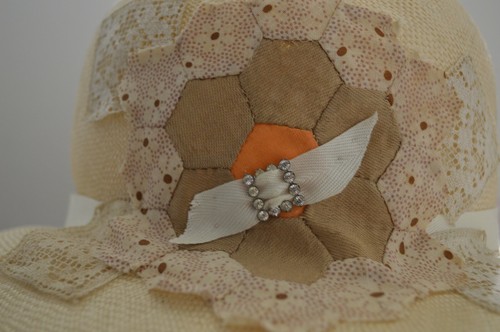 Louis Green Straw Wide Brim Versatile Gorgeous - Picture 3 of 5