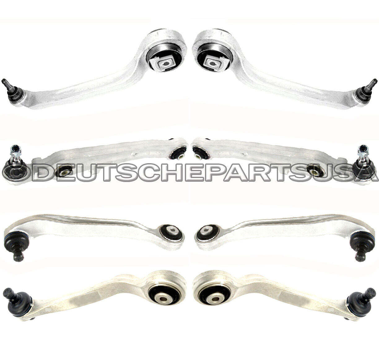 BENTLEY GT GTC UPPER LOWER CONTROL ARM ARMS BALL JOINT JOINTS SUSPENSION KIT 12