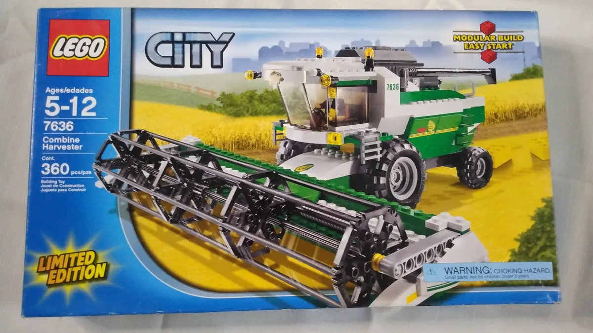Lego City - Combine Harvester Retired New &#034;FACTORY SEALED&#034; Complete 673419112451 | eBay