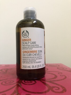 The Body Shop GINGER SCALP CARE Shampoo 8.4 oz GINGER Extract RARE Retired