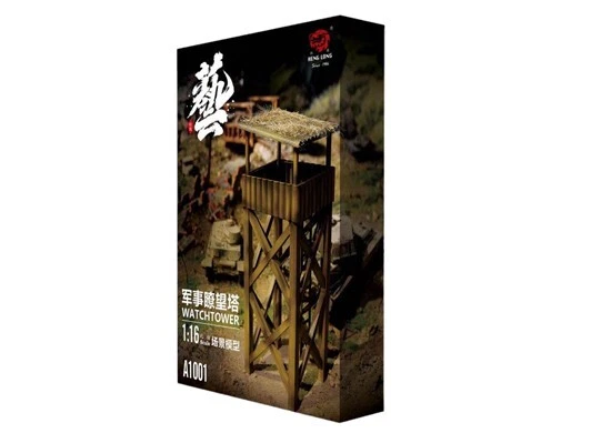 Henglong 1/16 RC Tank Display Exhibition Military Plastic Watchtower Decoration - Image 4 of 4