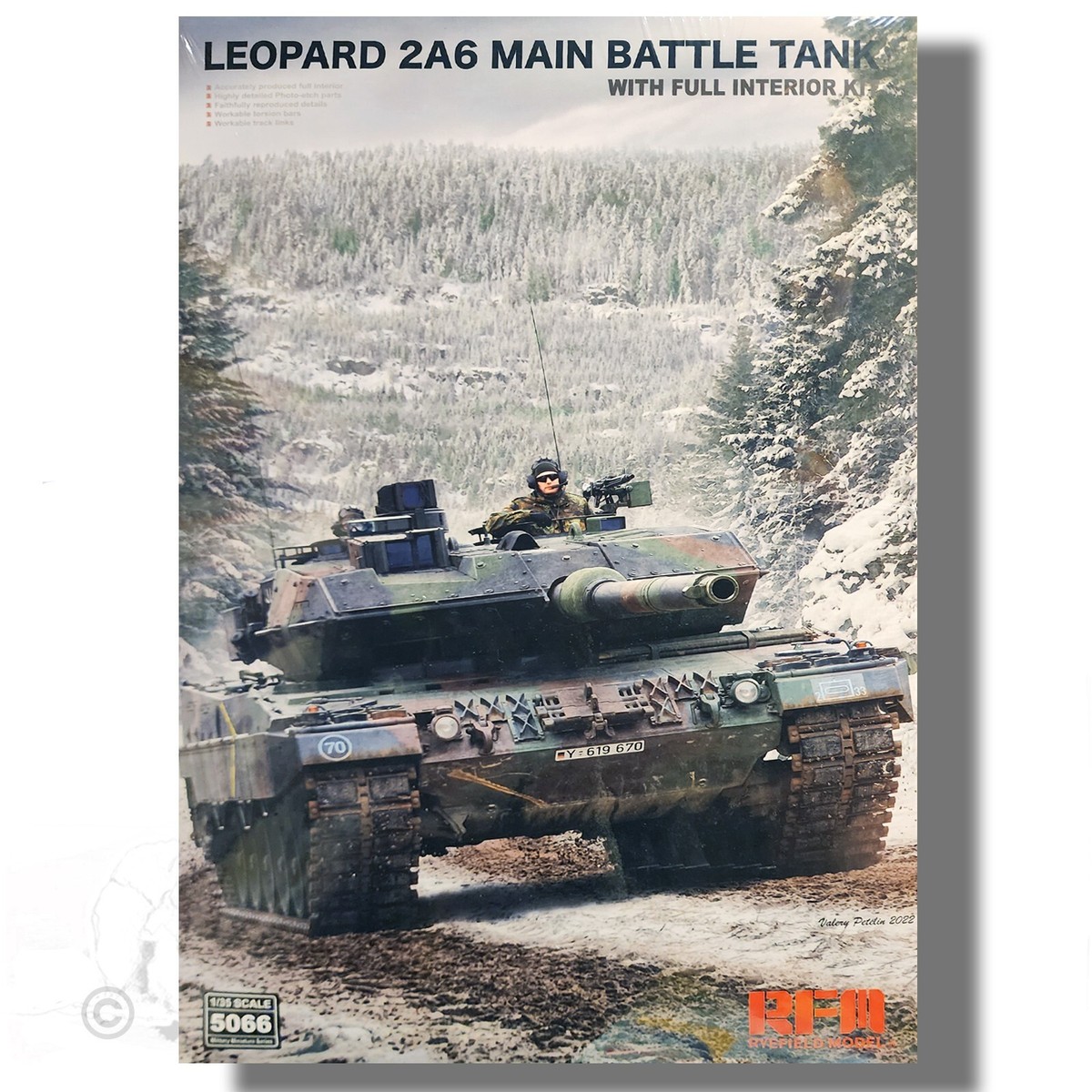 RFM 1/35 LEOPARD 2A6 MBT WITH FULL INTERIOR KIT 5066 | eBay