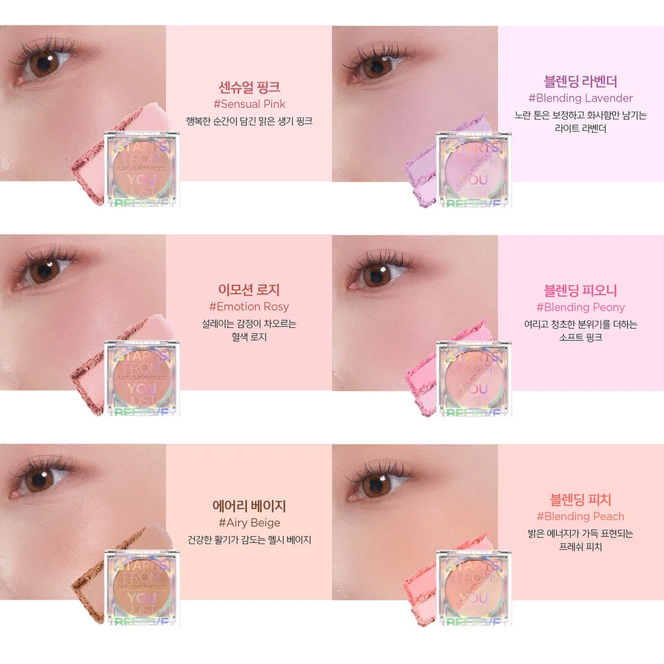 JUNGSAEMMOOL Colorpiece Blush 4.3g 2022 S/S Trend Colors K-Beauty - Image 4 of 4