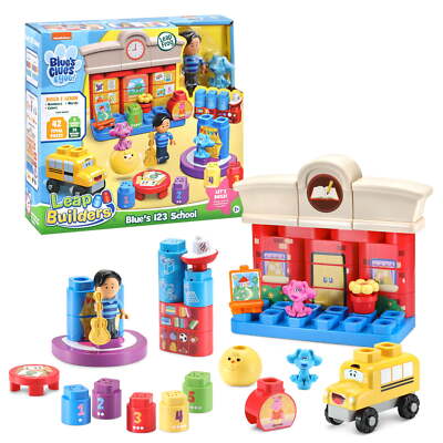 Nickelodeon Leap Frog Leap Builders Blue's Clues 123 School NEW Free Shipping !