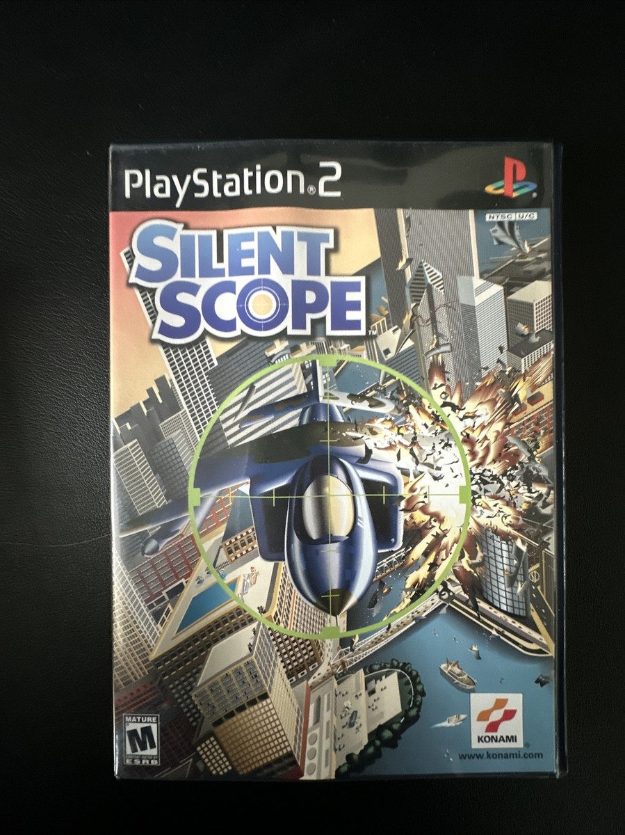Silent Scope (Sony PlayStation 2, 2000) Complete With Manual