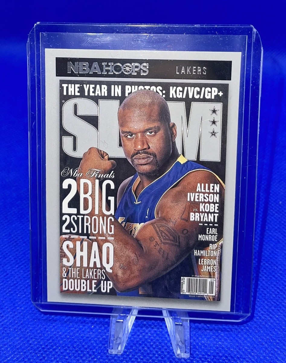 Panini NBA Hoops 20-21 Slam 雑誌カード　全20枚 🏀 Shaquille O'Neal - SHAQ NBA Hoops 2020-2021 Slam Magazine Cover