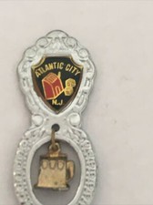 Vintage Souvenir Spoon US Collectible Atlantic City New Jersey