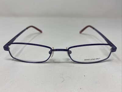 Tempo KM0005 PU 48-17-135 Purple Metal Full Rim Eyeglasses Frame /B48