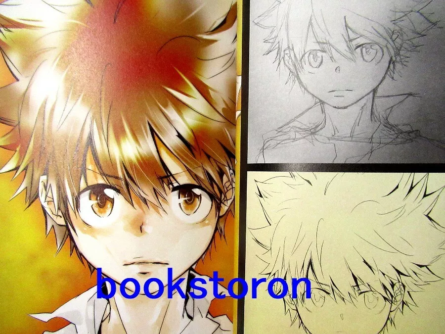 Akira Amano Katekyo Hitman Reborn Official Character Book Vongola 77 JAPAN