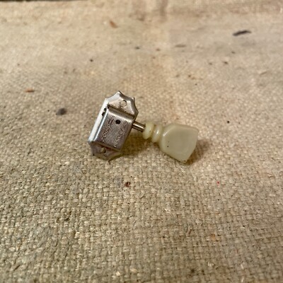 1969-1974 Gibson Deluxe (Kluson) Single GuitarTuning Key Nickel Bass Side E-A-D