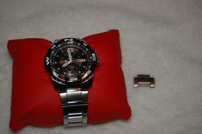 Seiko 5 Sports Automatic Brown Sunray Dial Stainless Steel Watch