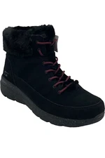 Skechers On-the-GO Glacial Ultra Hiker Boots Trailblazer Black