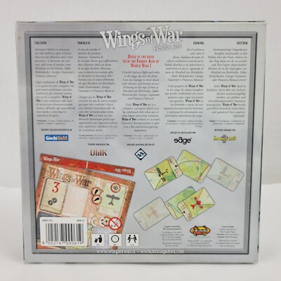 Wings of War: Famous Aces WWI AIR COMBAT Board Game NEXUS Games