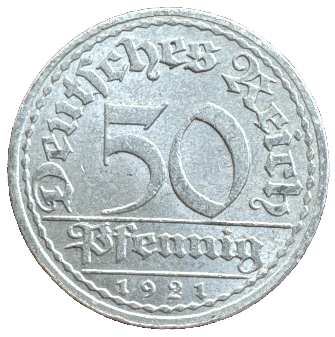 1921 año de monedas de Alemania