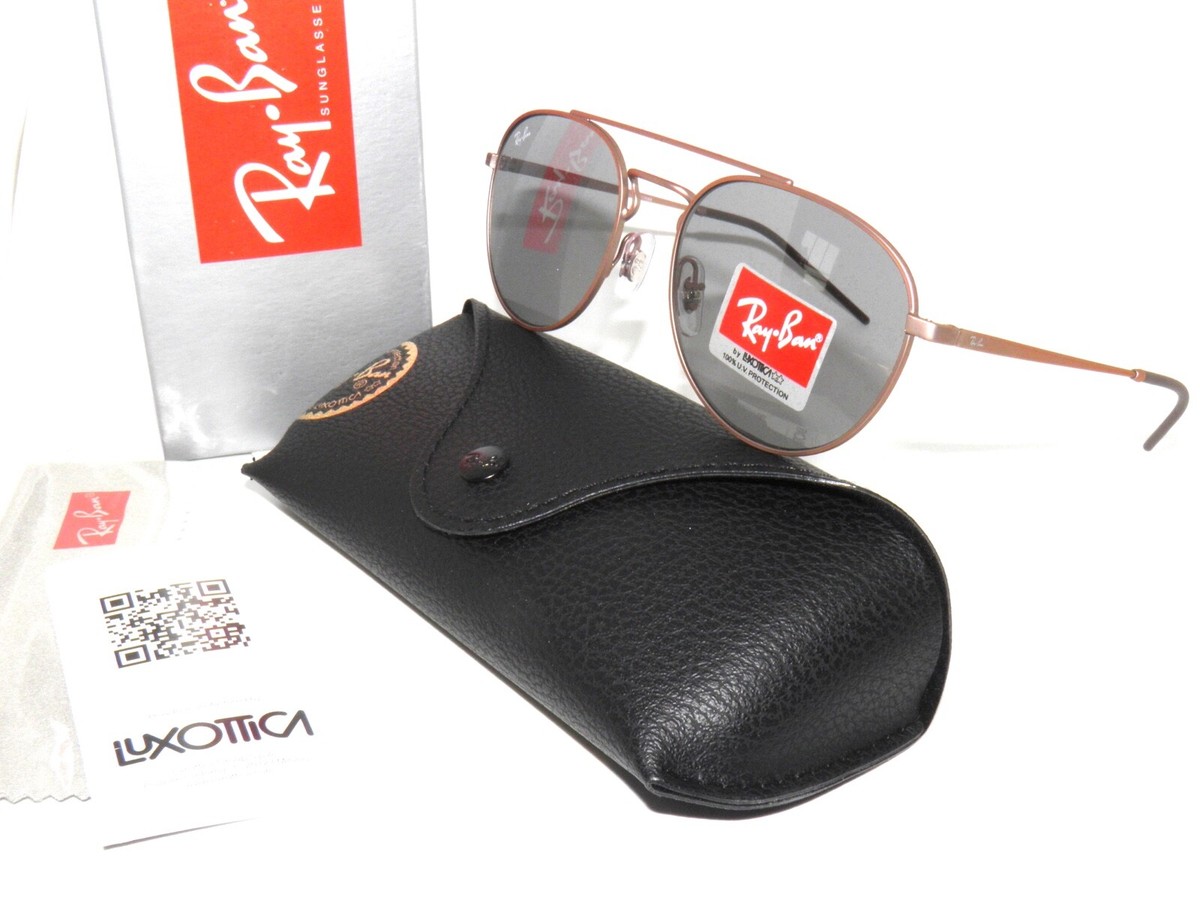 Ray Ban Sunglasses 3589 9146/1 55 Rubber Copper Orange Rayban | eBay