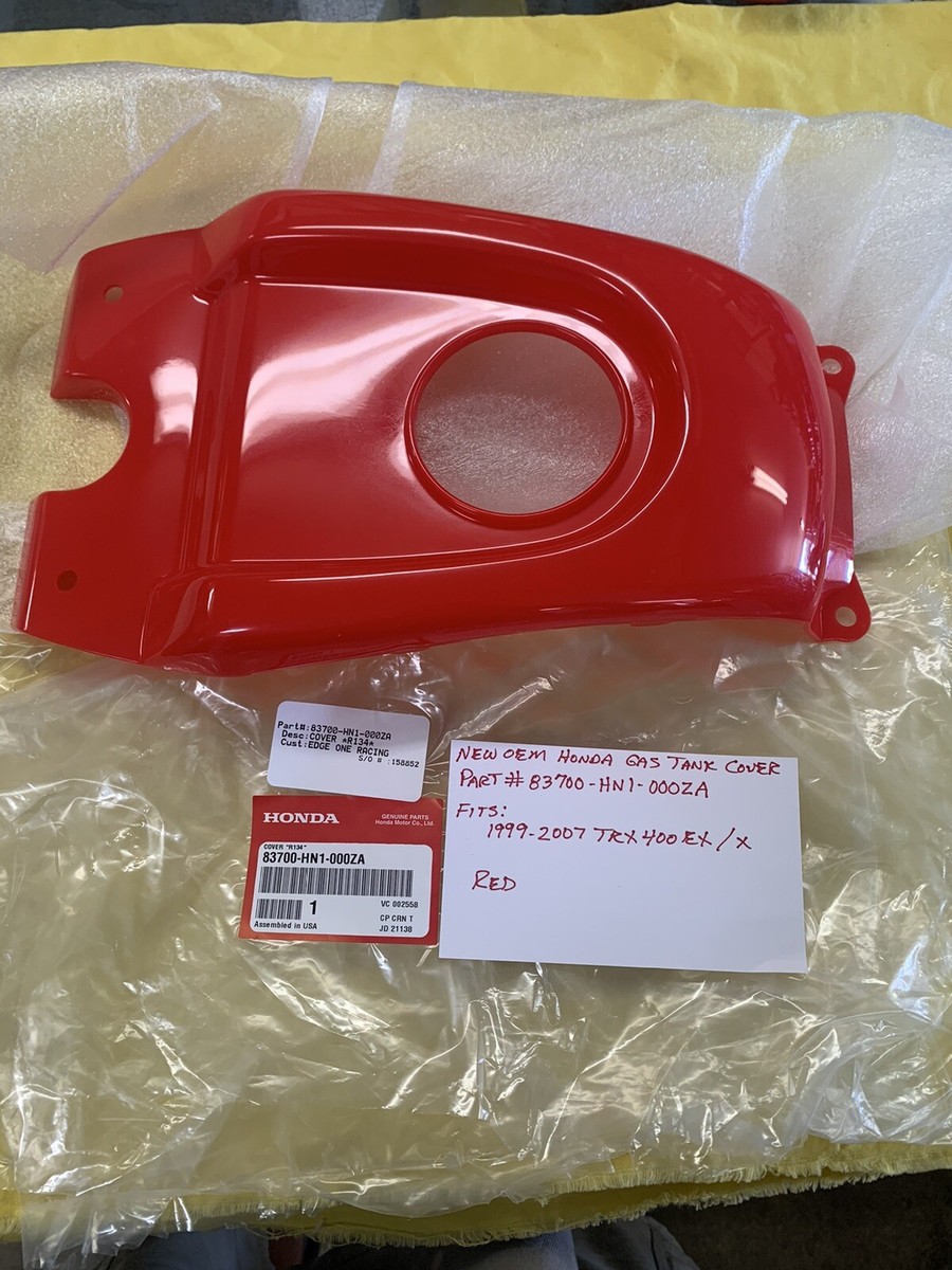OEM HONDA Gas Tank Cover RED 1999-07 TRX400EX / X (83700-HN1-000ZA