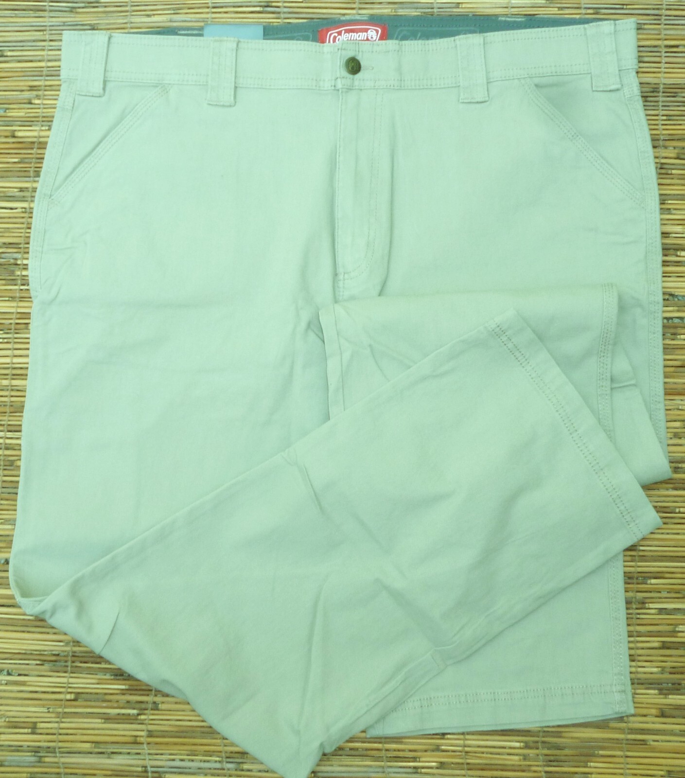 COLEMAN MEN'S STRETCH COMFORT MOTION TEAR RESISTANT UTILITY PANTS LIST