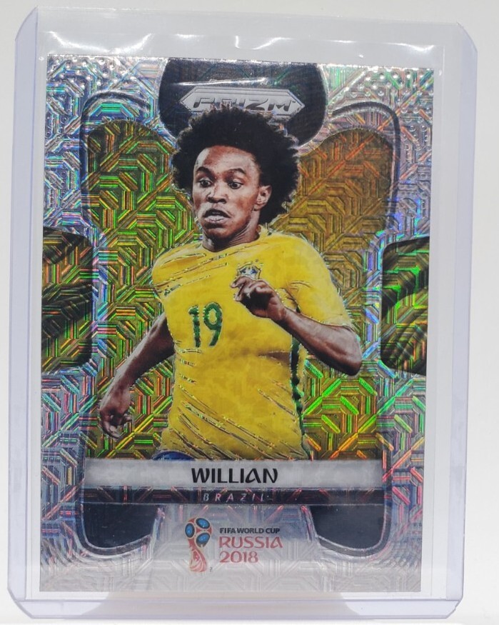 2018 Panini Prizm World Cup Mojo Prizm Willian #26 Brazil