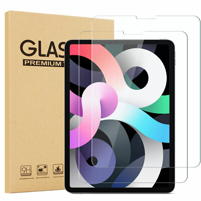 Pack For iPad Air 4/5th Generation 2021 Tempered Glass Screen  Protector