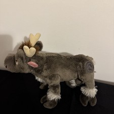 Sven Reindeer Gray Stuffed Animal Toy 11  Disney Store Plush Frozen Movie