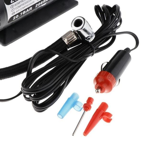 Psi Mini Compressore Aria 12V Auto Pompa Portatile Gonfiatore Pneumatici con Manometro - Miniatura 6