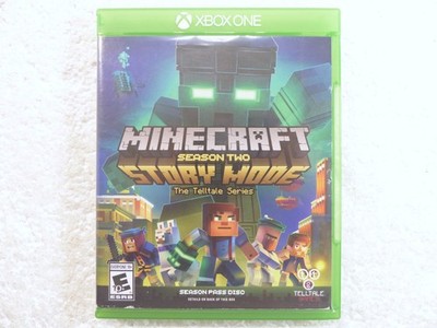 Minecraft: Story Mode - Season Two - Season Pass Disc (XBOX One, 2017) Complete!
