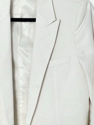 Dior Homme 05SS White Blazer Jacket by Hedi Slimane - Size 44 | eBay