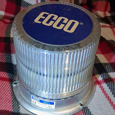 ECCO 7960CA Clear Lens L.E.D. Strobe Beacon Warning Light 7960CA