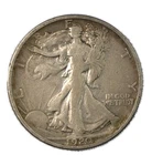 1920-S San Francisco Walking Liberty Silver Half 50c Fine FN F+
