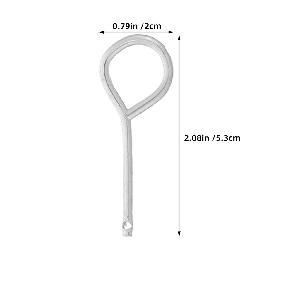 60 Pcs Fire Extinguisher Pull Pin Stainless Steel Replacement Lock Pins ...