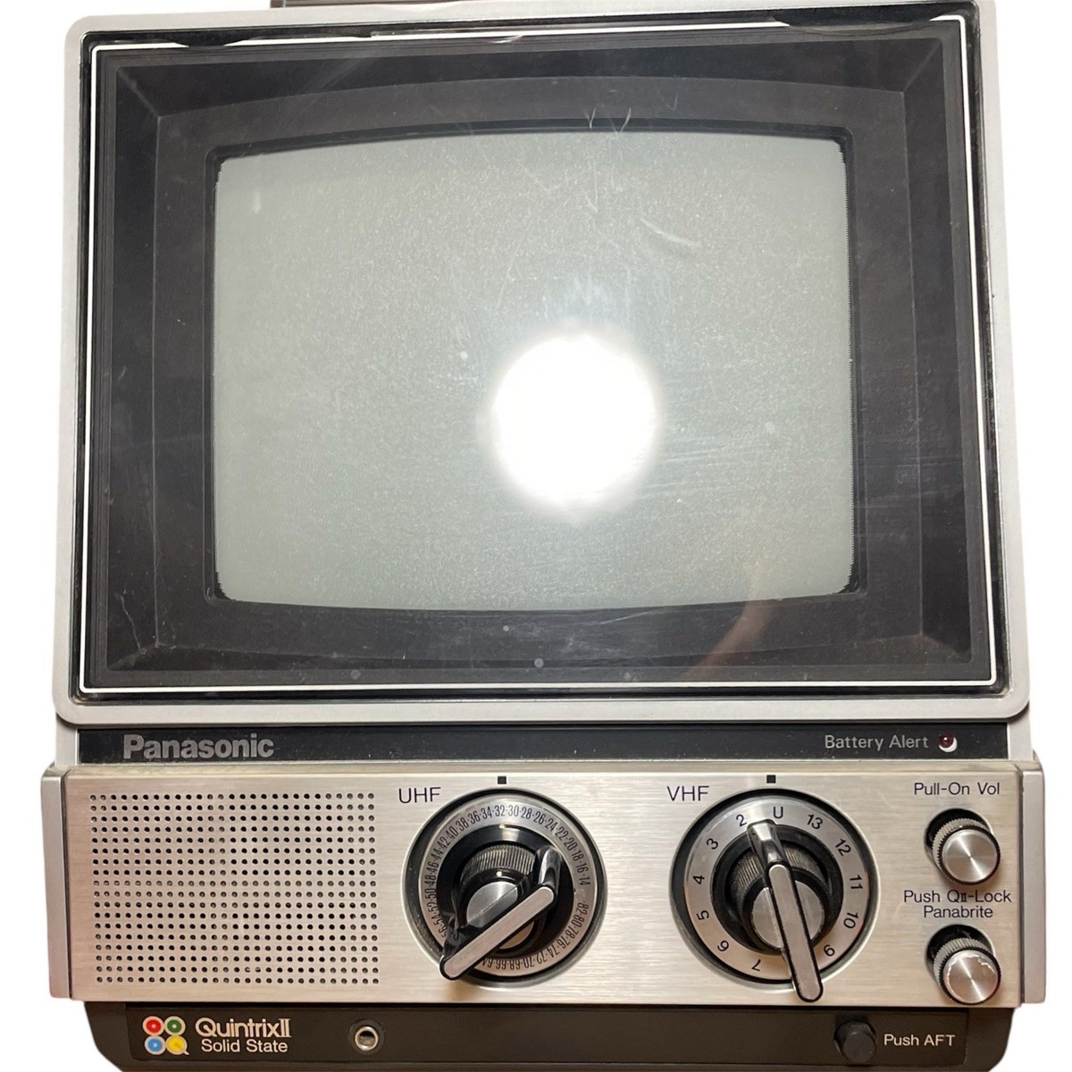 1978 Panasonic Quintrix II Color TV CT-778 Retro Gaming
