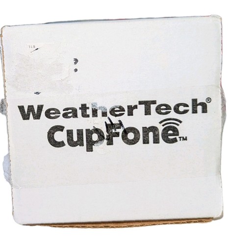 WeatherTech CupFone Adjustable Cup Fone Holder Phone Car Mount NEW Weather Tech! - Photo 9 sur 13