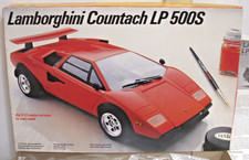 Testors Lamborghini Countach Model Kit 124 355 Testors Lamborghini Countach Model Kit 124 355