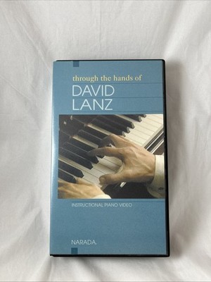 Through the Hands of David Lanz VHS Narada Instructional Piano Video New Age