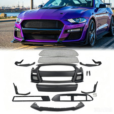 For 2018-2023 Ford Mustang Gt500 Style Front Bumper Conversion Replacement Kit For 2018-2023 Ford Mustang Gt500 Style Front Bumper Conversion Replacement Kit