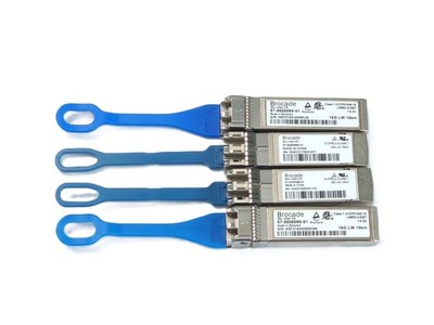 4 x Brocade Original 57-0000089-01 GBIC SFP+ 16G LW FC 10km Transceiver Module