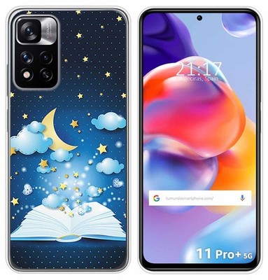 Funda Silikon für Xiaomi Redmi Note 11 Pro+ Plus 5G, TPU, Flexible, Multicolor