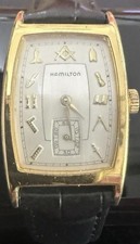 Hamilton Registered Edition Masonic Watch 001/100 Ref 6172 Quartz - Lodge 504